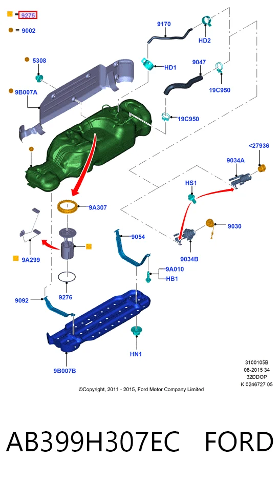 Топливный насос Magneti Marelli 313011313240