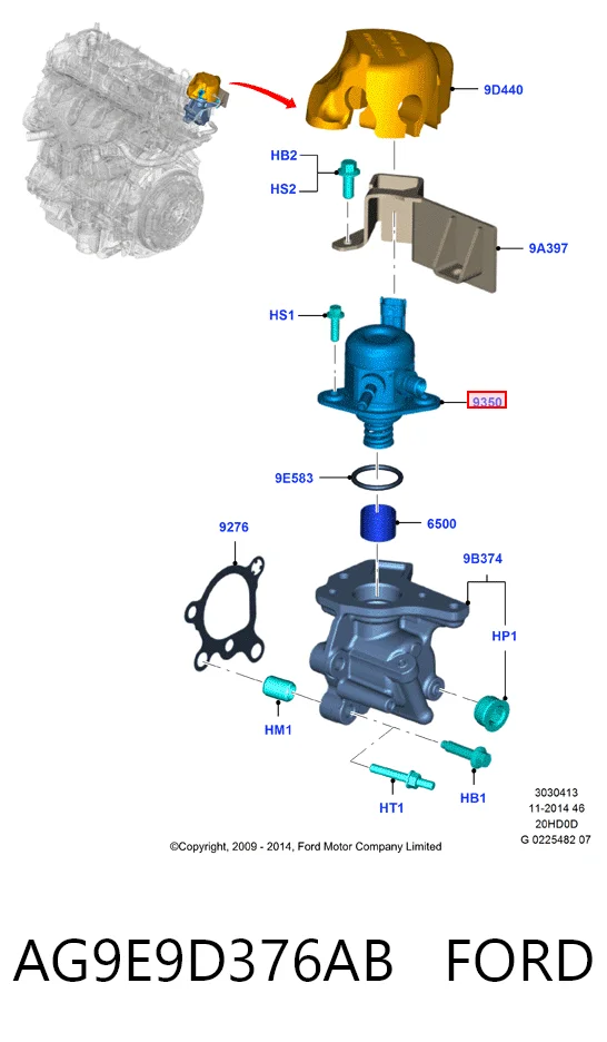 Купить ТНВД Форд Фокус III CB8