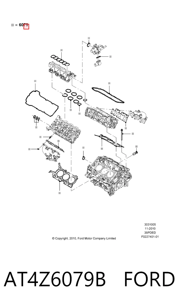 AT4Z6079B Ford 