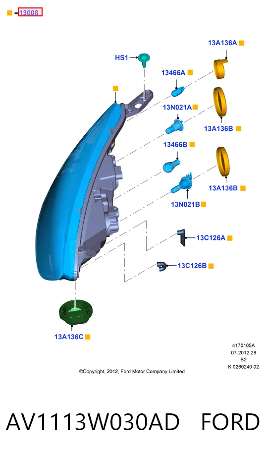 Фара левая Polcar 32L109E цена, от 140.97 USD