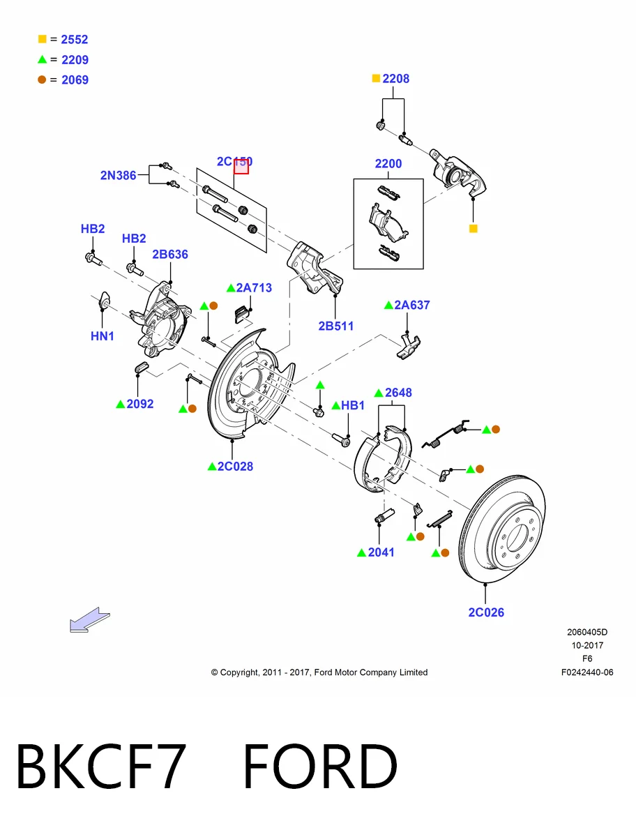 BKCF7 Ford 