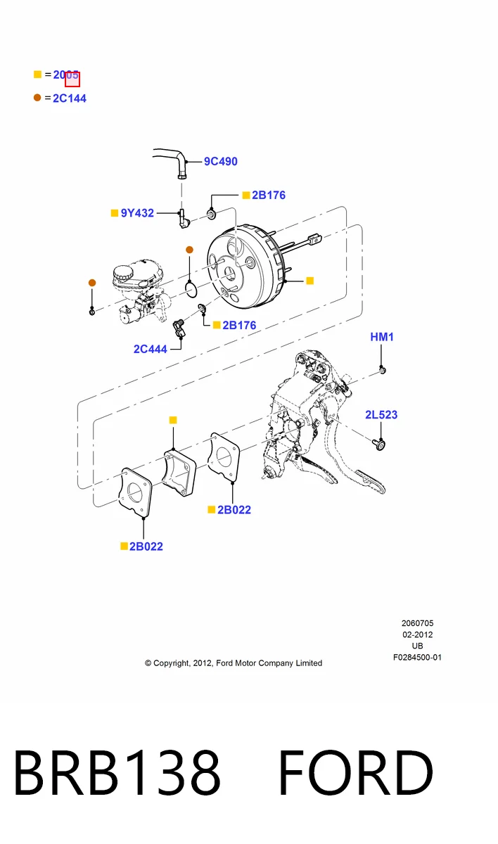 Вакуумник Ford Explorer внедорожник (U5) (2011 - 2019) цена, от 20.32 USD