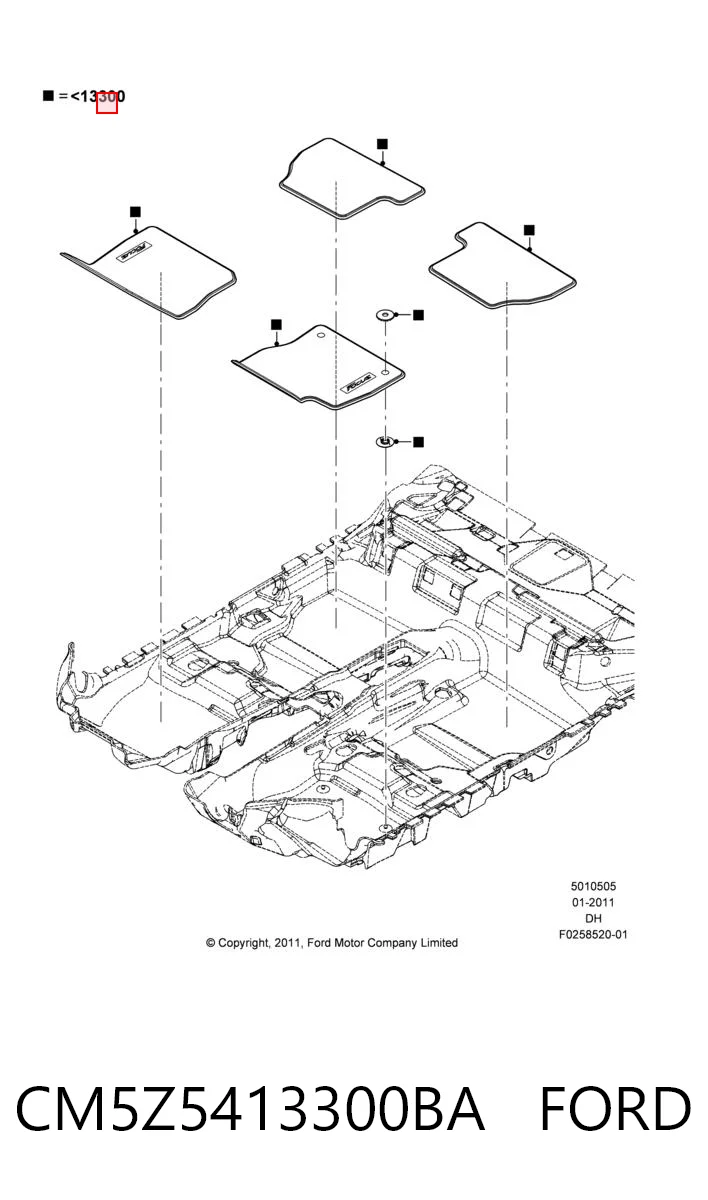 CM5Z5413300BA Ford 