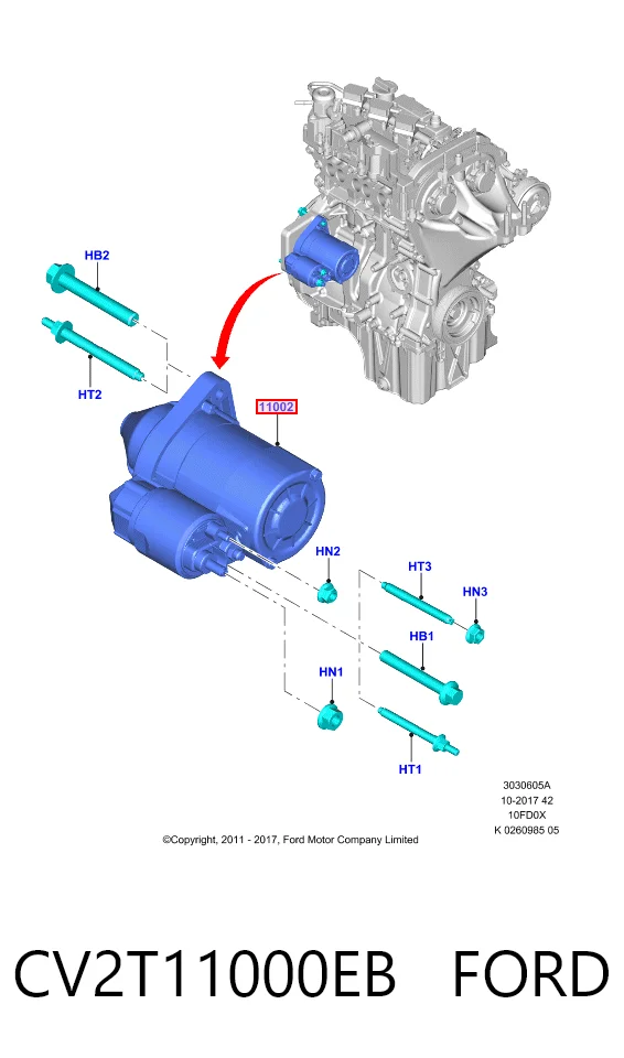 S3246S AS/Auto Storm Стартер автомобиля