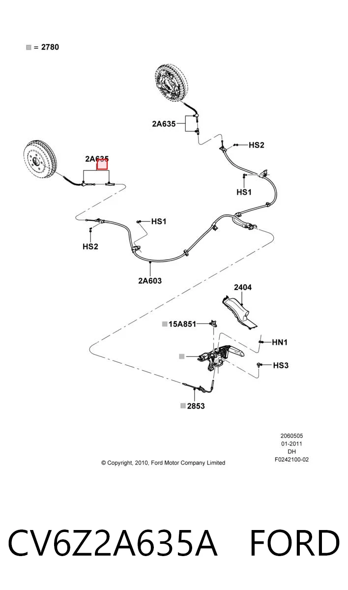 CV6Z2A635A Ford 