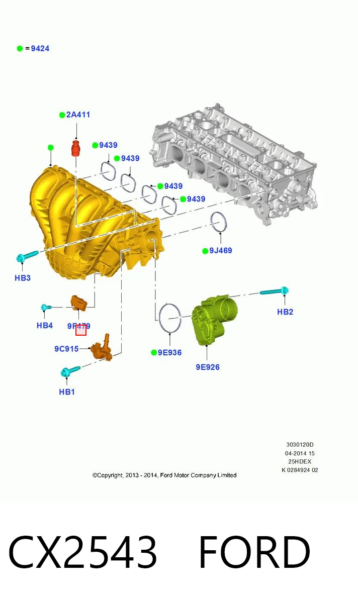Датчик абсолютного давления в коллекторе Holstein 2MAP0014 цена, от 4.44 USD