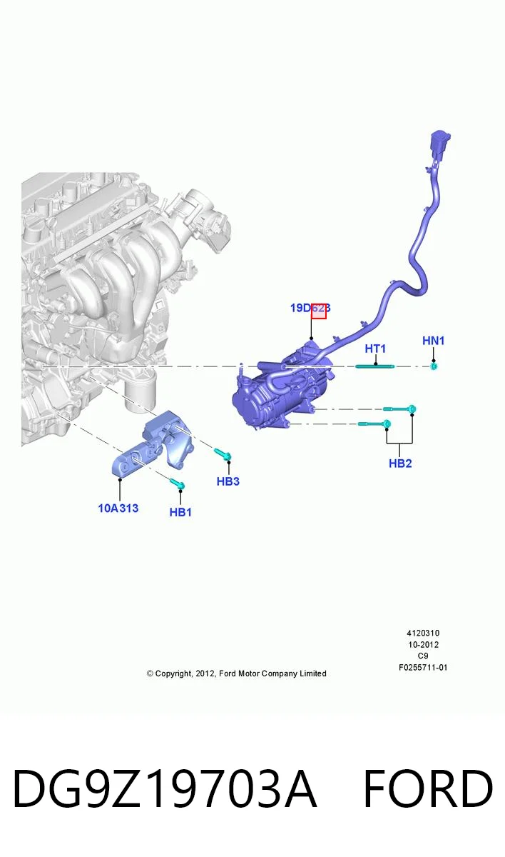 Компрессор системы кондиционирования Ford Fusion седан (CD) (2012 - 2022) цена, от 67.80 USD