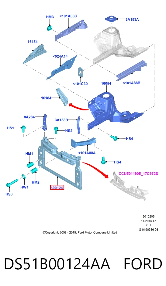 Рамка радиатора 323304 Polcar