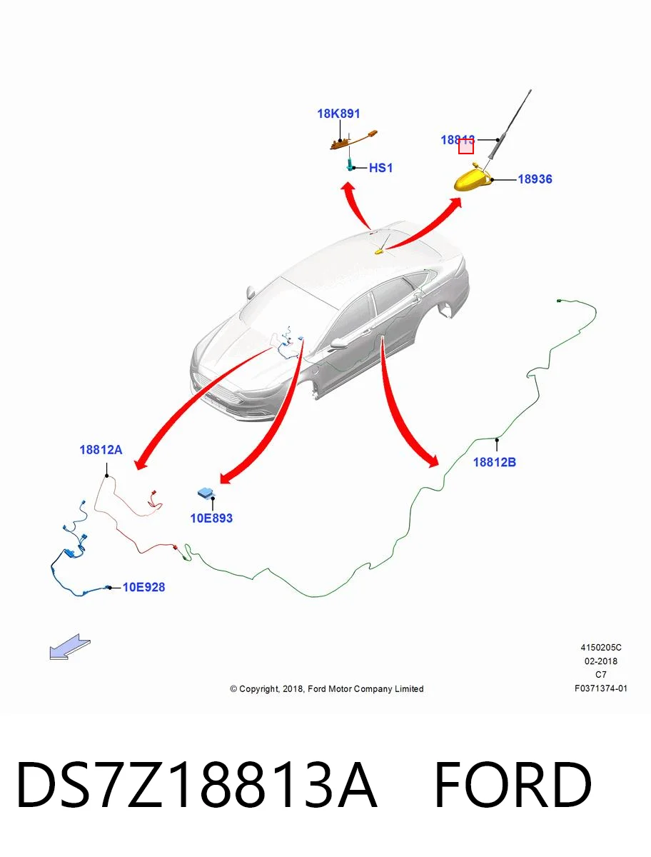Купить 11302003 Fase Антенна