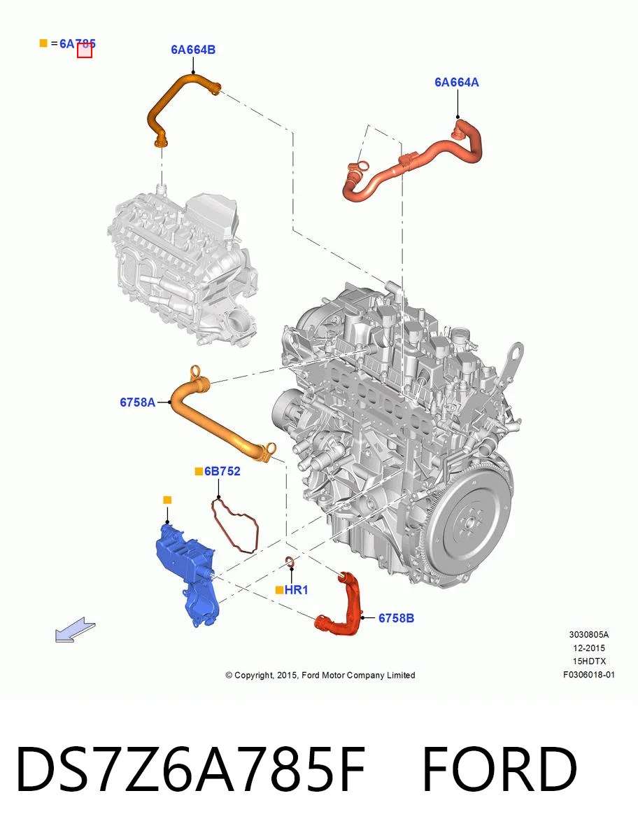 DS7Z6A785F Ford 