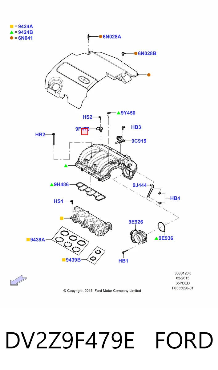  Датчик абсолютного давления Ford Explorer 