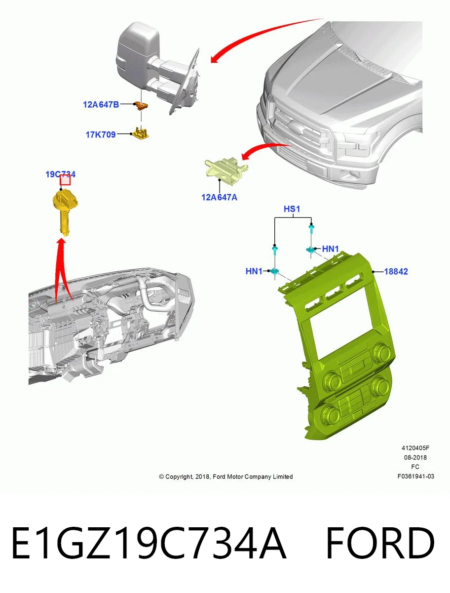 Купить Датчик температуры салона Форд Эйдж II CD539