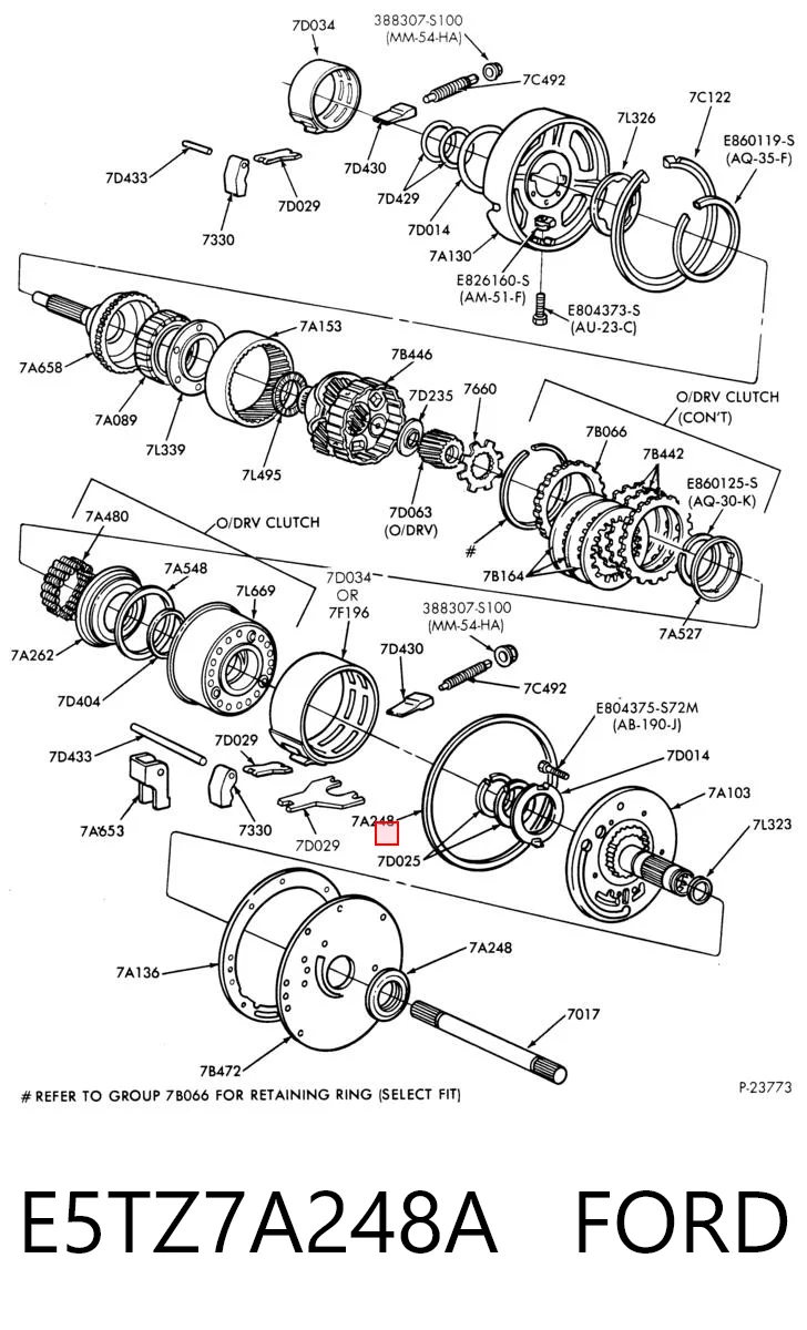 E5TZ7A248A Ford 