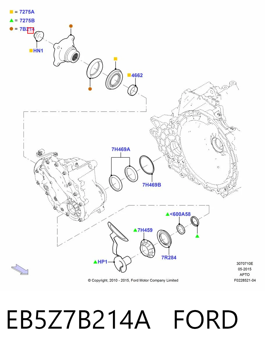 EB5Z7B214A Ford 