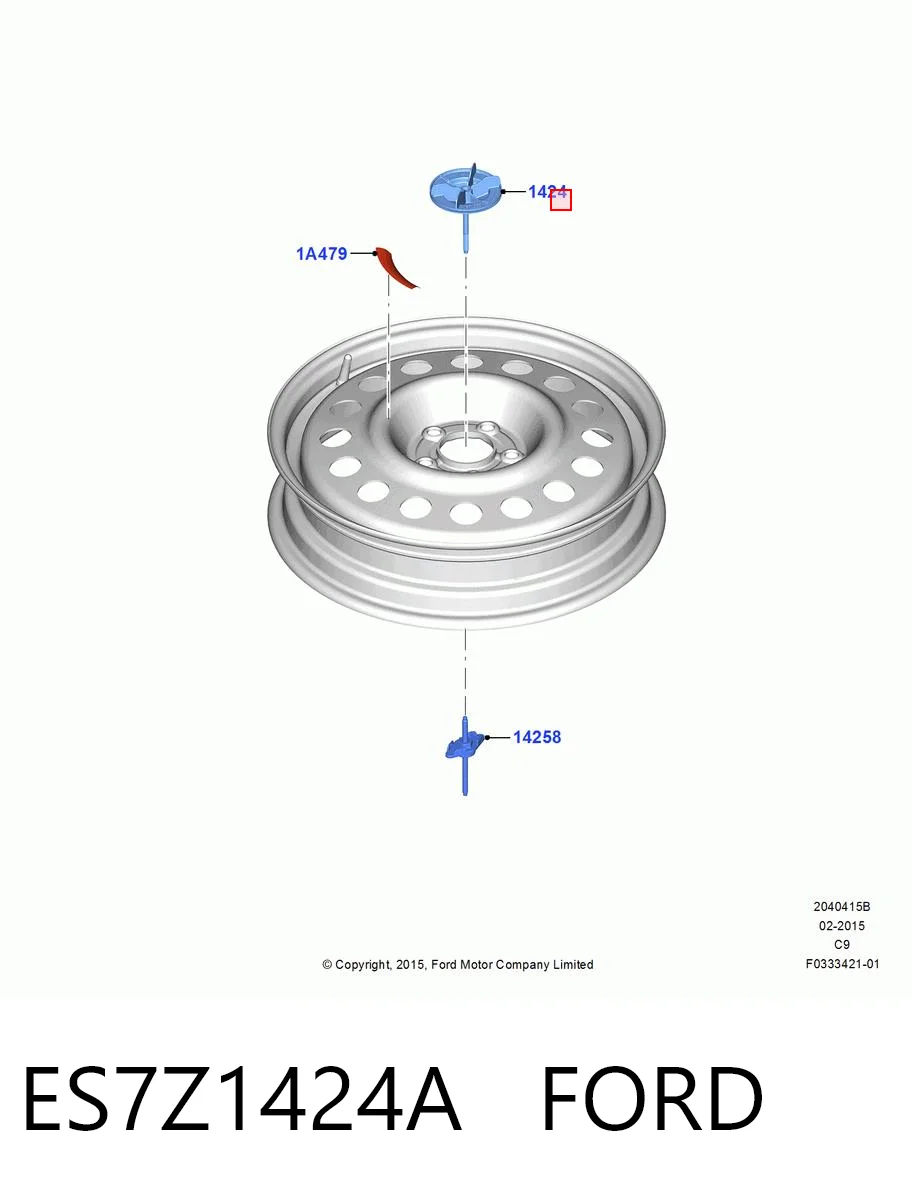 ES7Z1424A Ford 