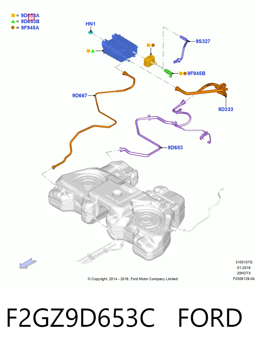 Купить Адсорбер Форд Эйдж II CD539