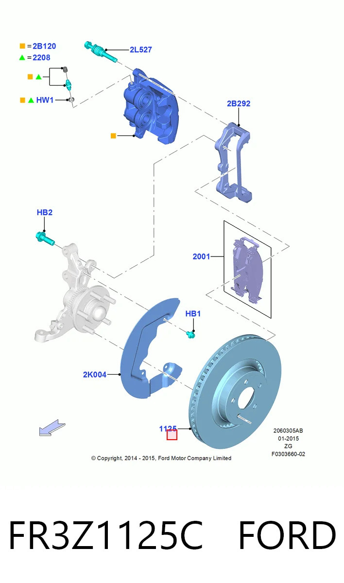 Передние тормозные диски AR85158EVC Power Stop