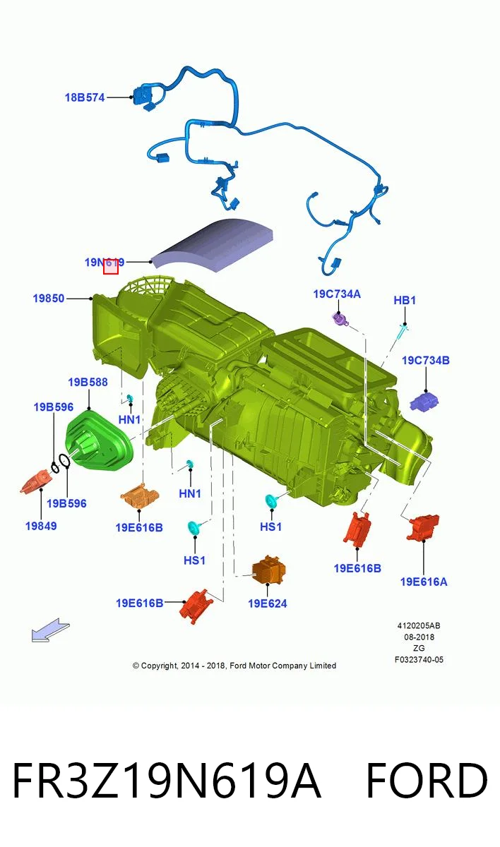 Фильтр салона 670FD1029P TYC