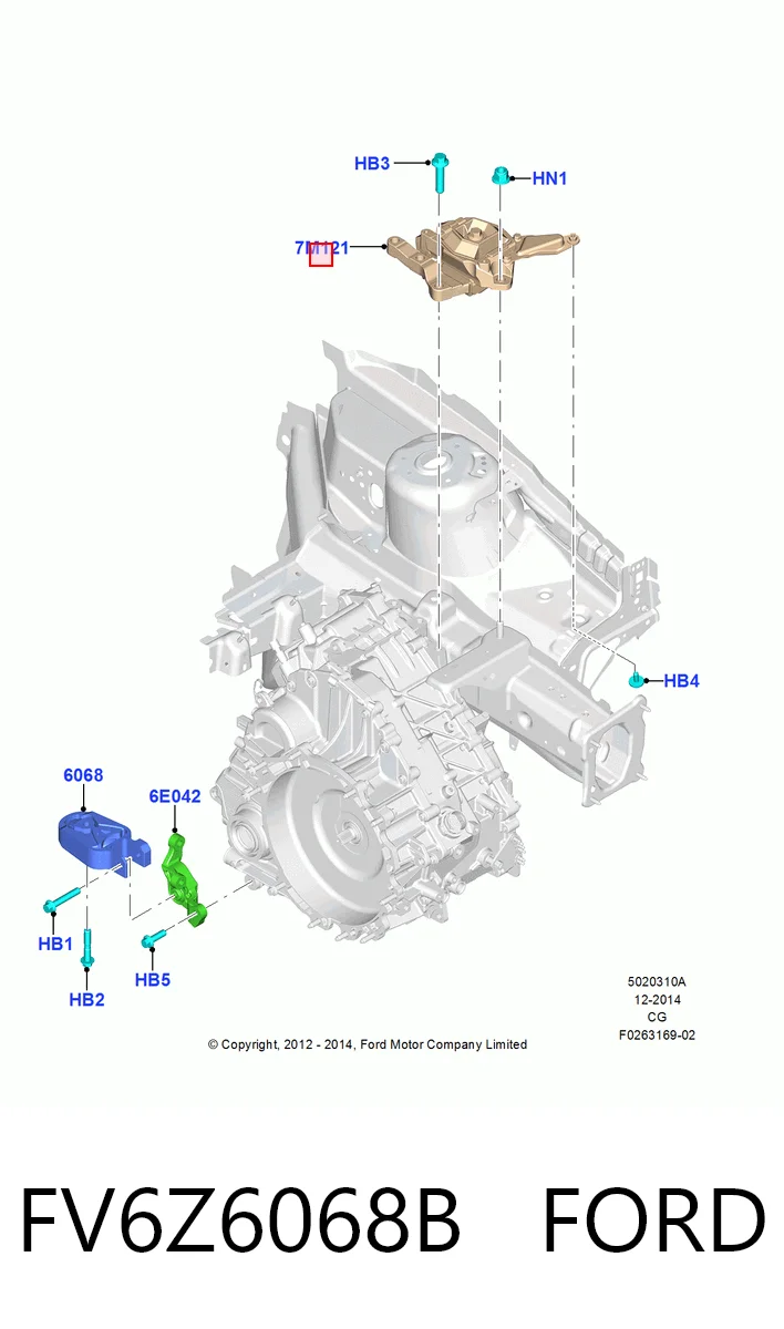 FV6Z6068B Ford 