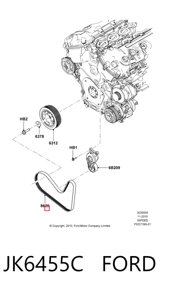 JK6455C Ford