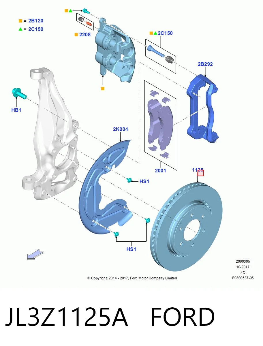 Тормоз дисковый передний R1 Concepts 83054204 цена, от 102.08 USD