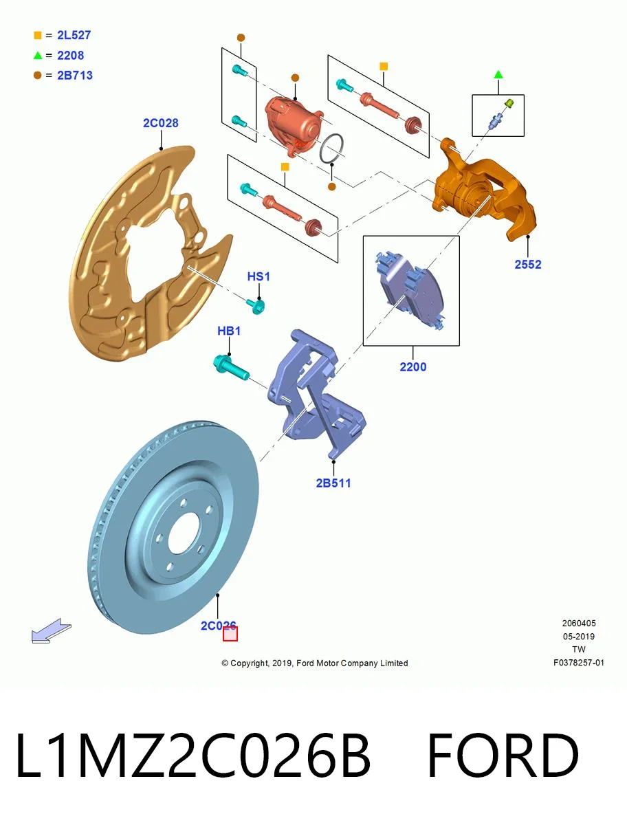 BD181166E Wagner Дисковый тормоз