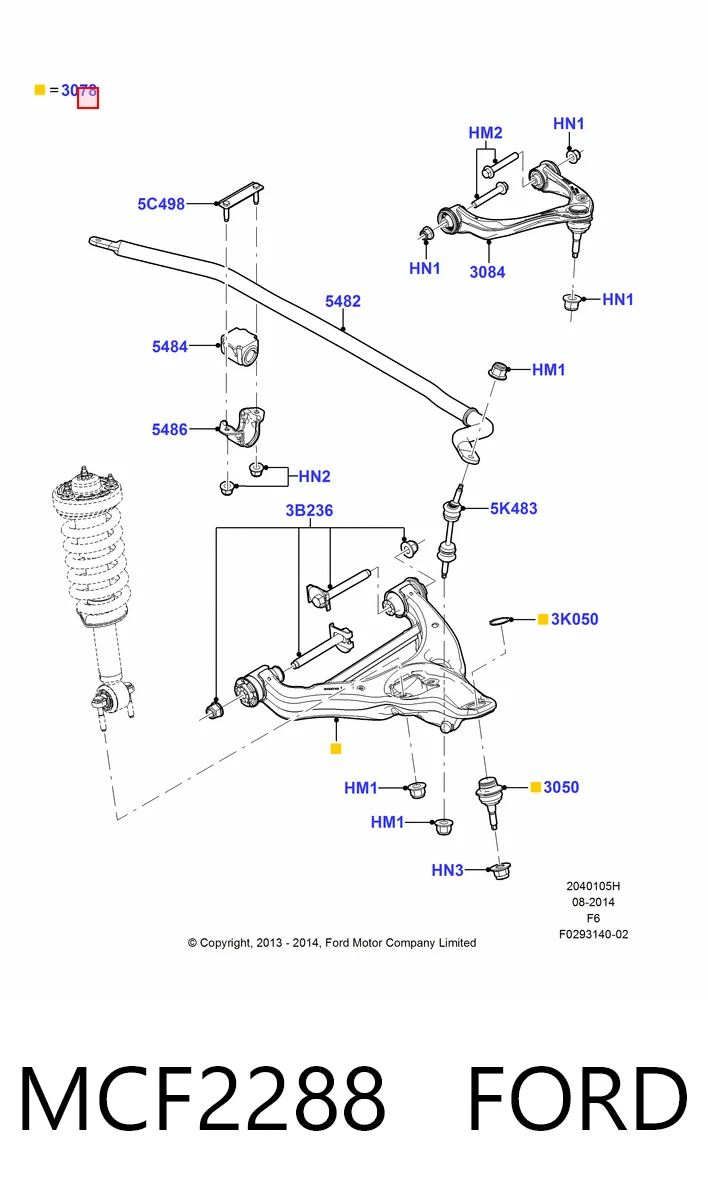 MCF2288 Ford 