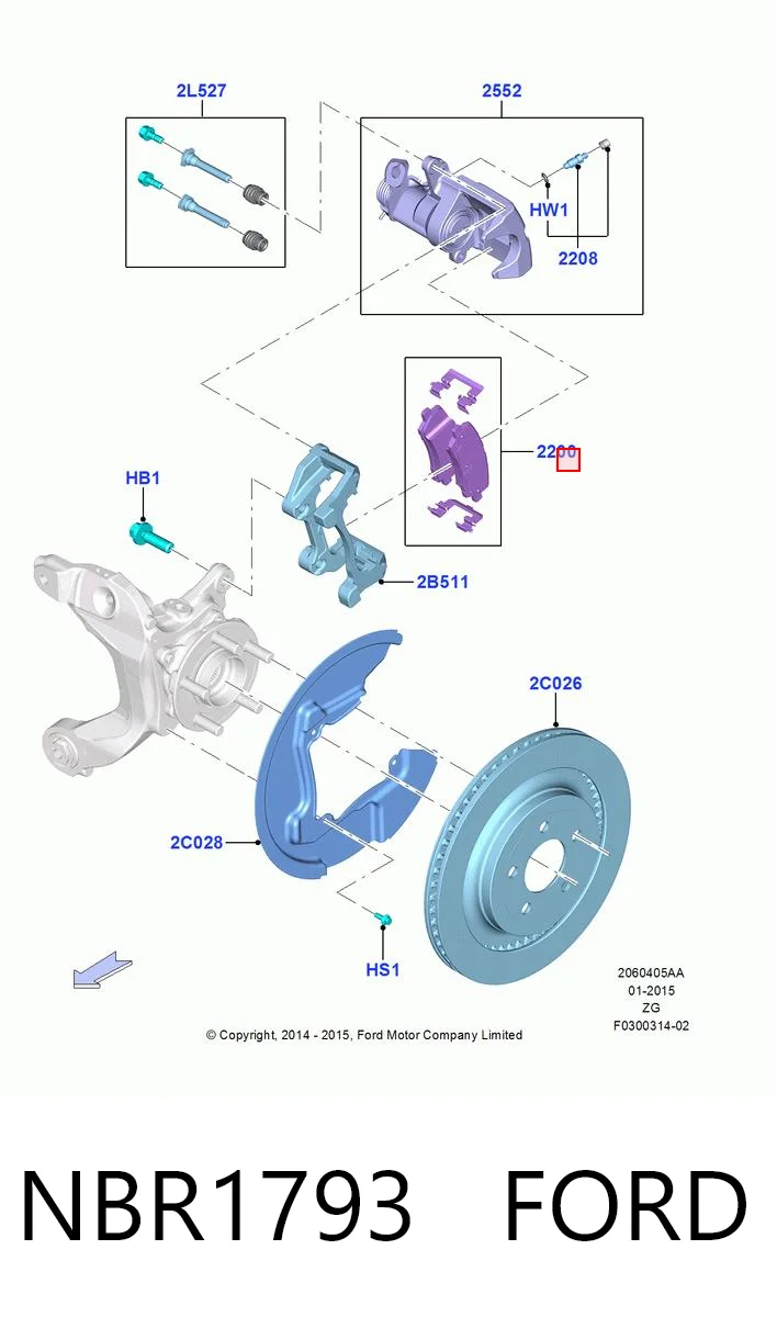 NBR1793 Ford