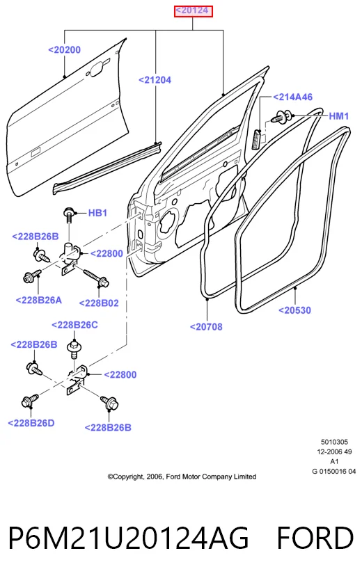 Купить Дверь передняя правая Форд Галакси II CA1 WA6