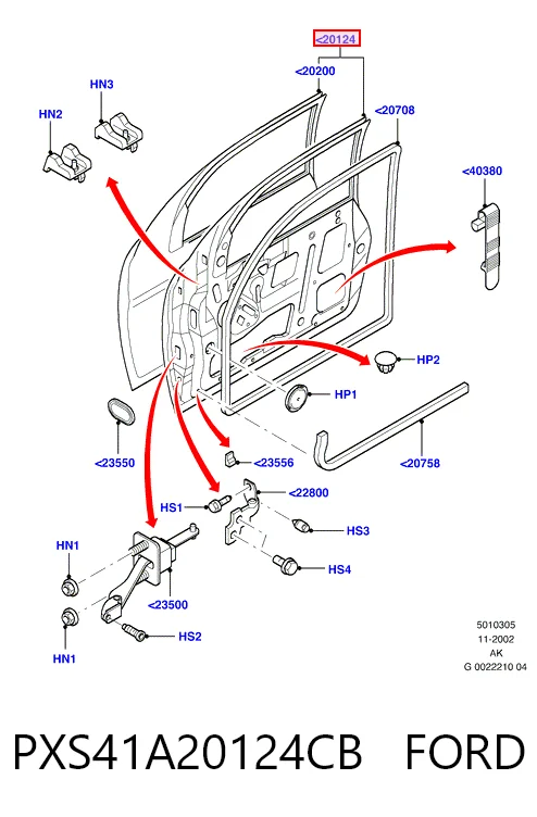  Дверь передняя правая Ford Focus 1