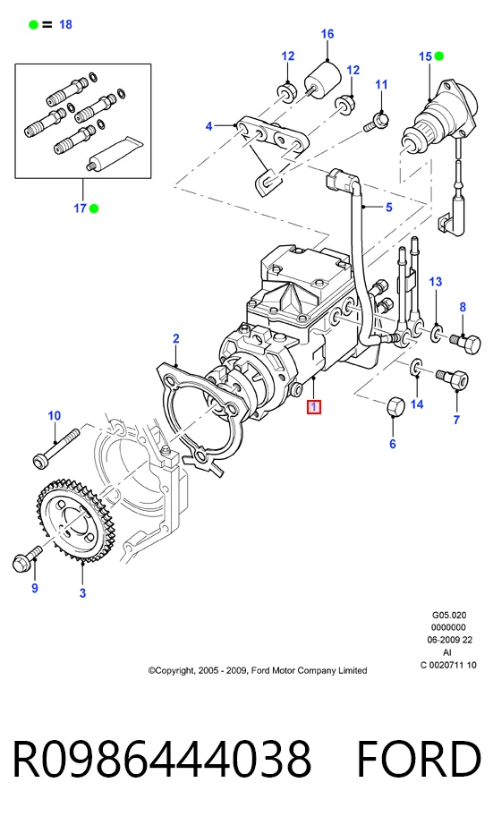 Насос топливный высокого давления (ТНВД) Bosch 470504040 цена, от 178.13 USD