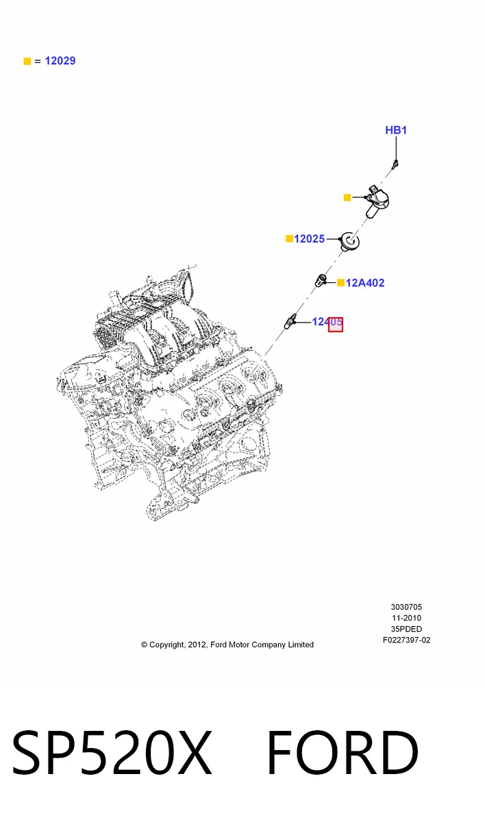  Свечи зажигания Ford Edge 1