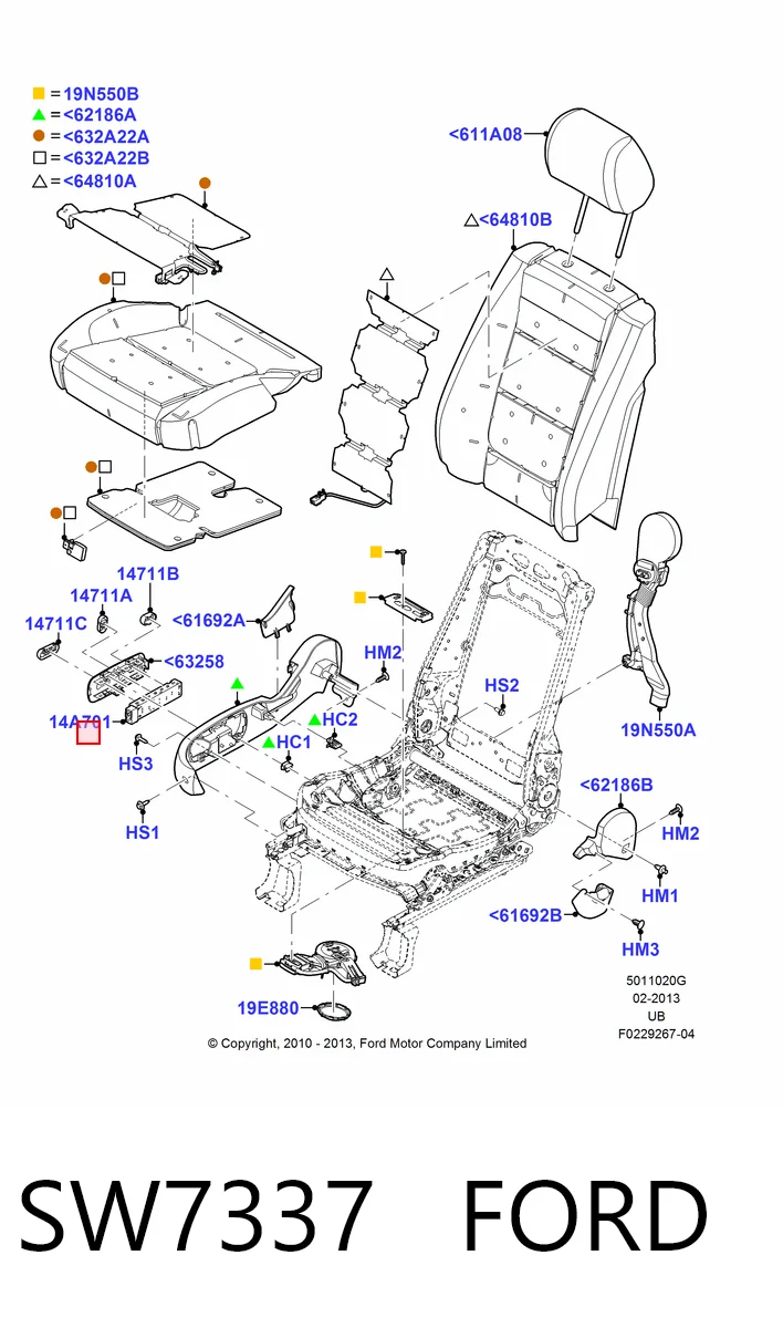 SW7337 Ford 