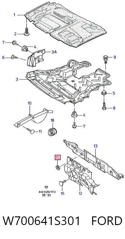Шайба пружинная AND 30863134