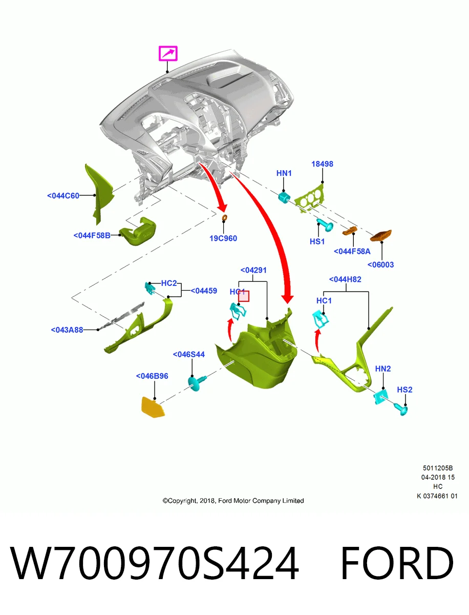 Пистон крепления подкрылок 1J0858137B Bentley