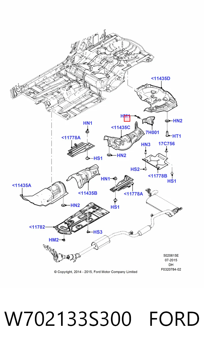 W702133S300 Ford