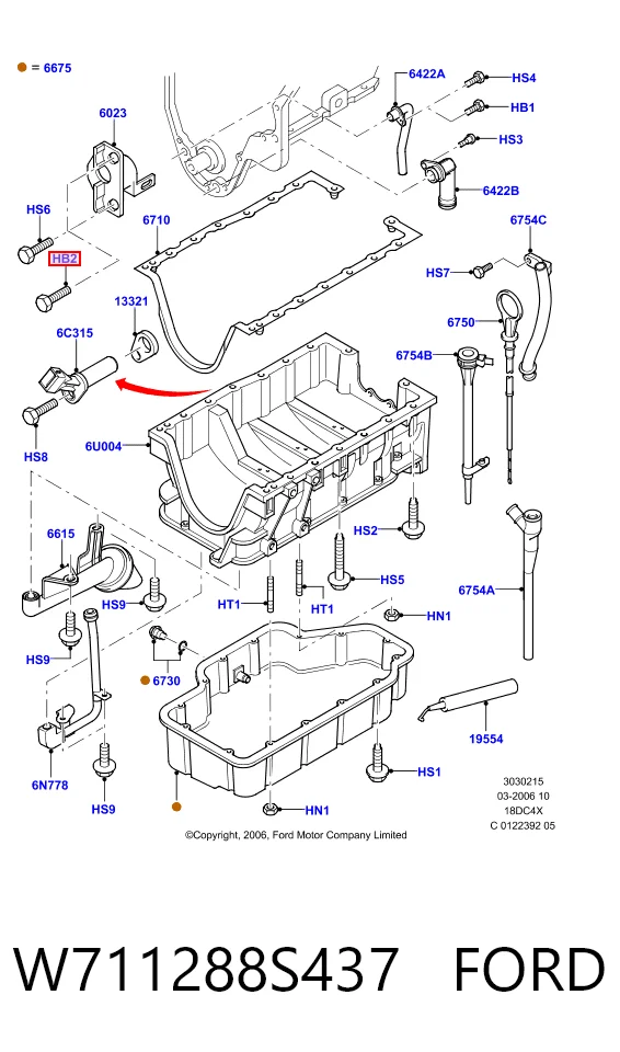W711288S437 Ford