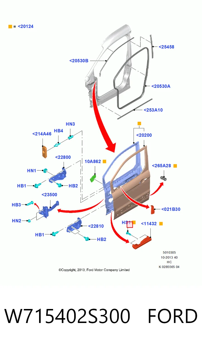 W715402S300 Ford