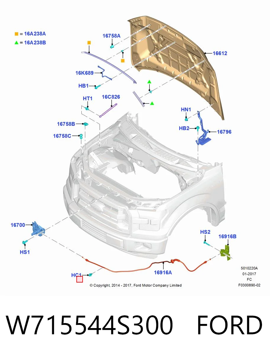 W715544S300 Ford 