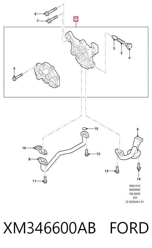 Купить HMPXM346600AD Hmpx Насос маслозакачивающий
