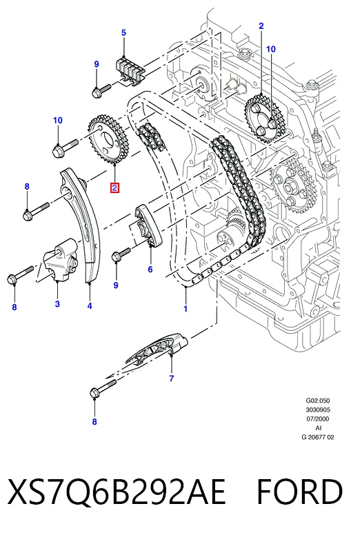 Купить HMP4C1Q6B292AA Hmpx Механизм регулировки фаз грм