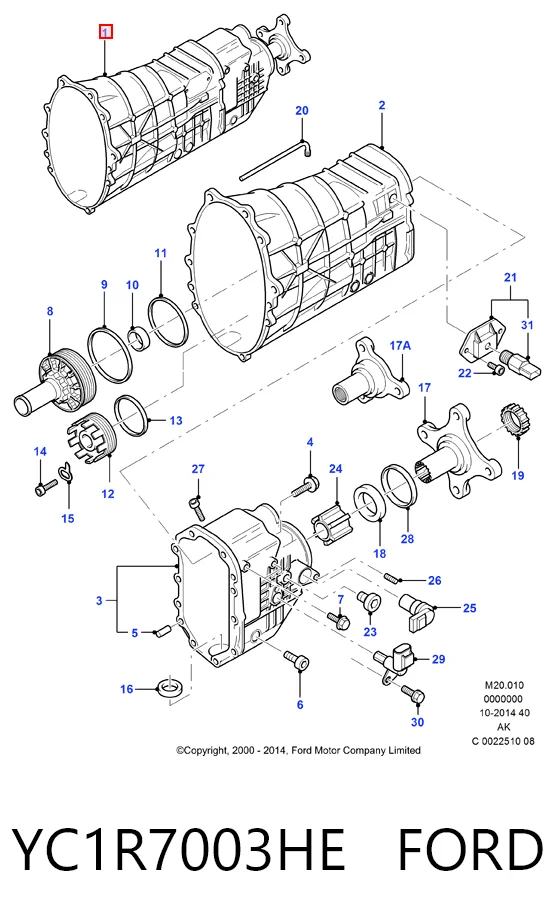  КПП Ford Transit 5