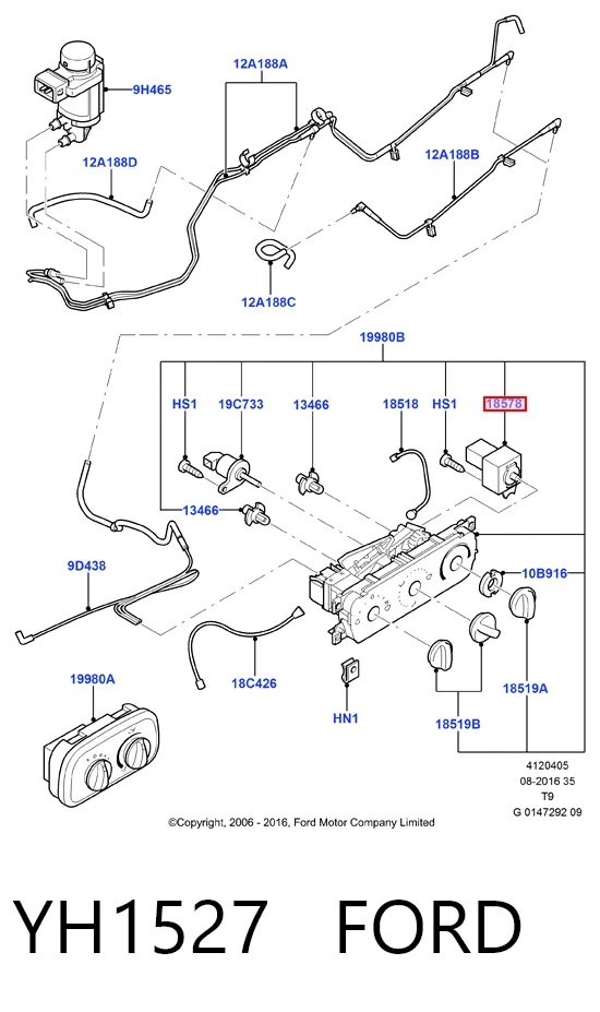 Реле отопителя Ford Mondeo II седан (BFP) (1996 - 2000) цена, от 31.92 USD