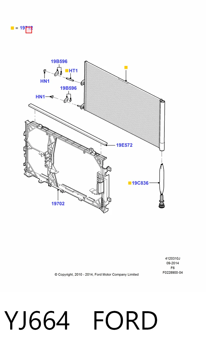 Радиатор охлаждения кондиционера Polcar 3293K8C1