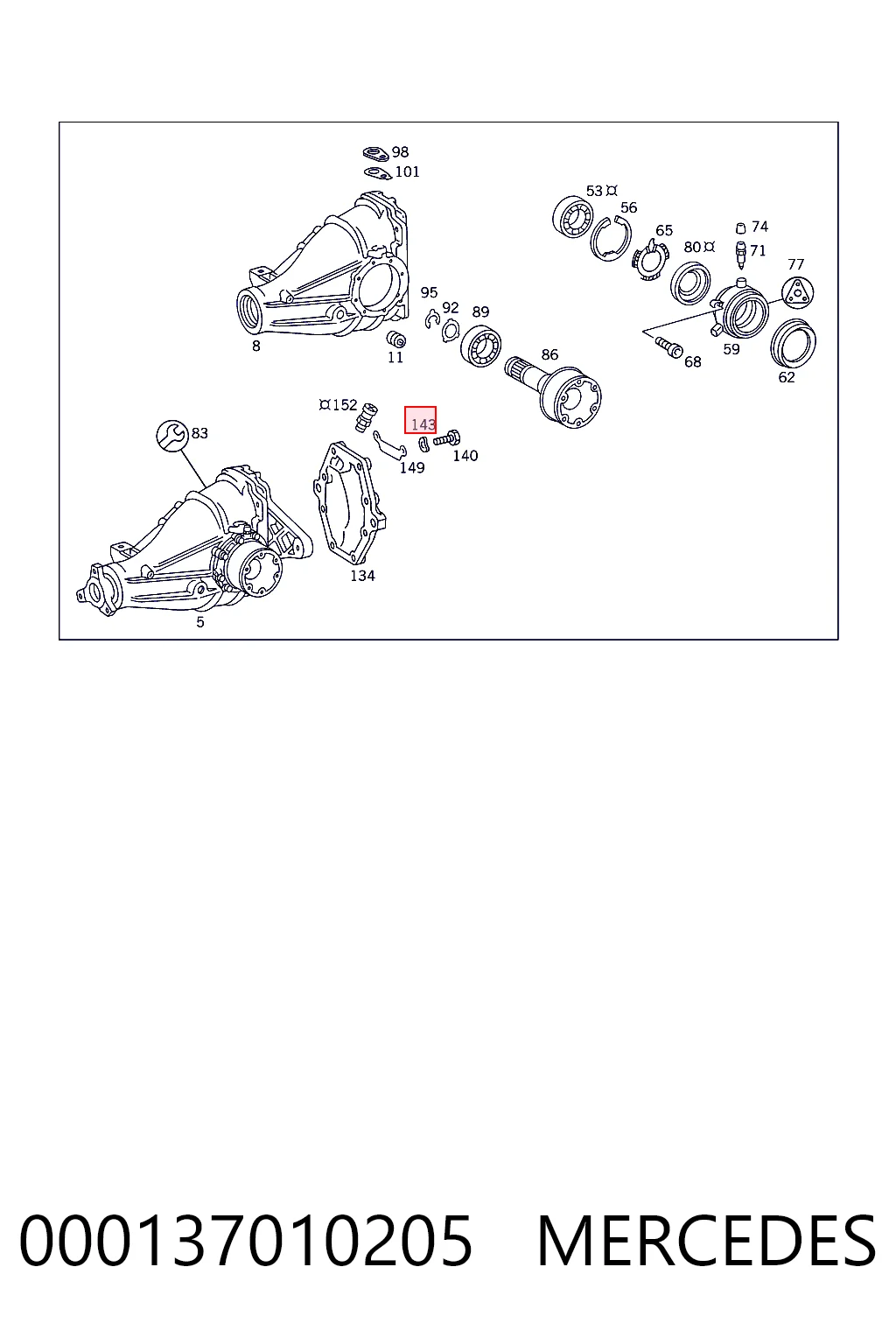 000137010205 Mercedes