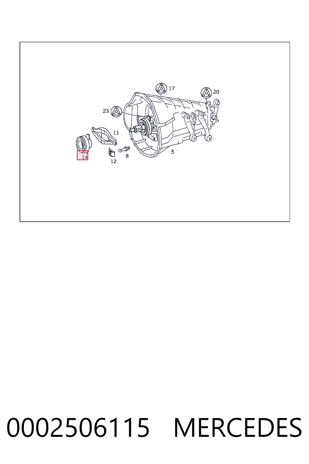 Подшипник сцепления выжимной DAF ACU9199