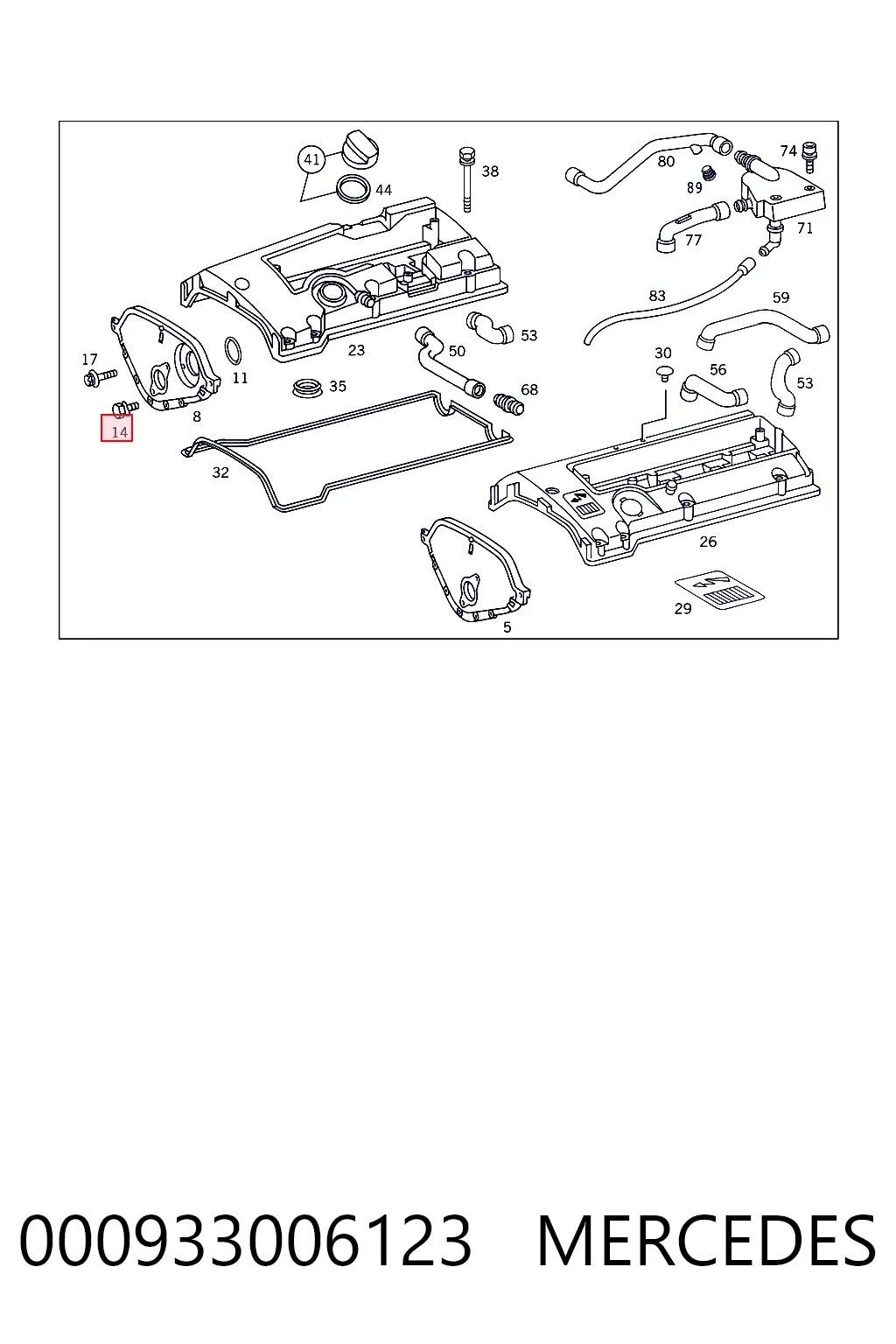 000933006123 Mercedes