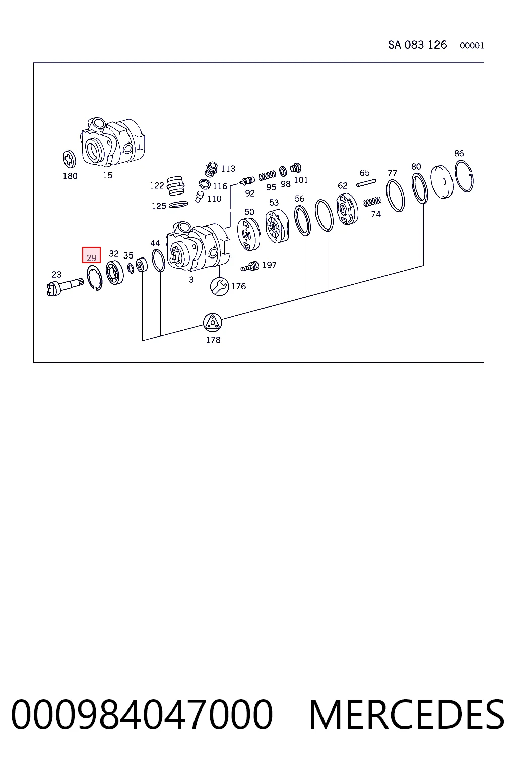 000984047000 Mercedes