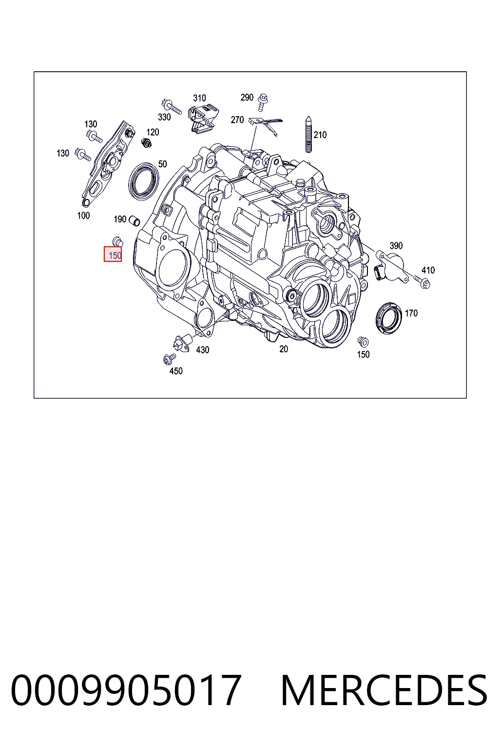 0009905017 Mercedes