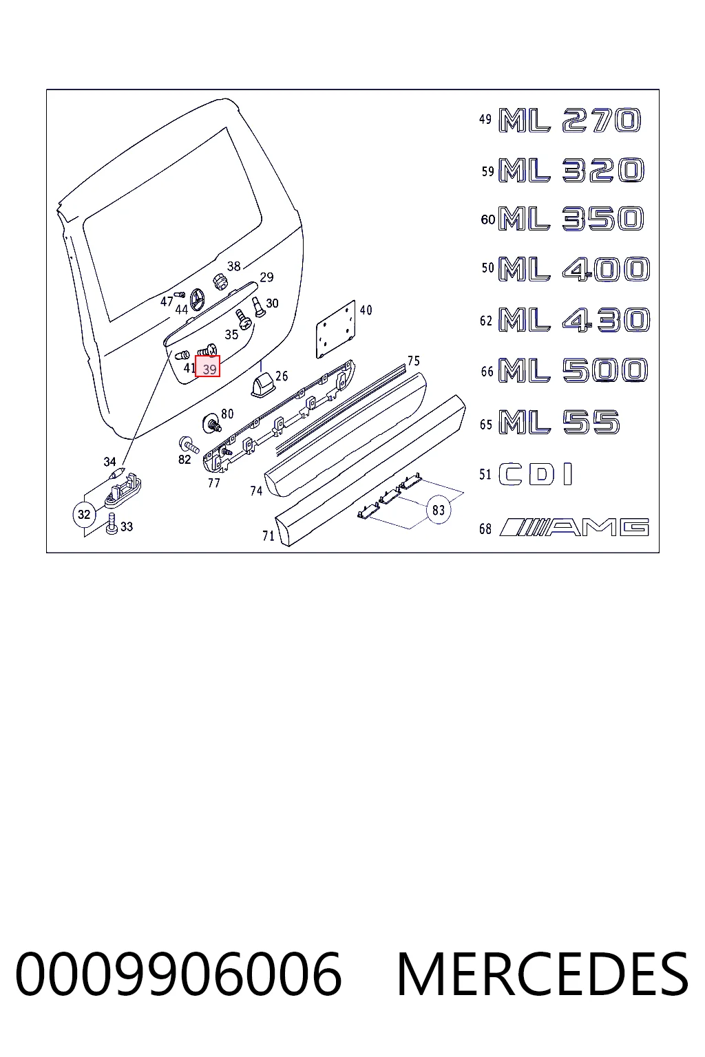 0009906006 Mercedes